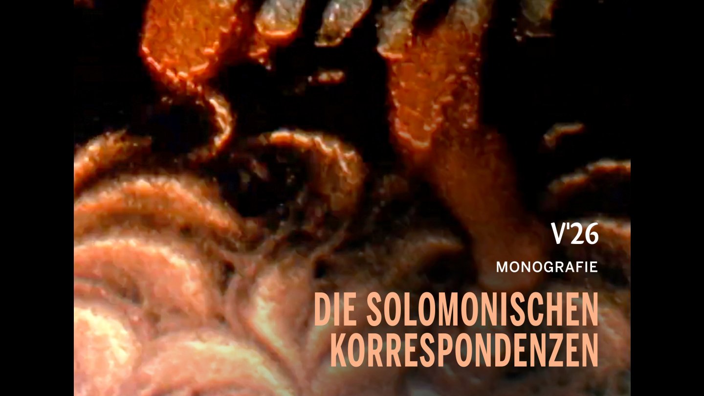 Still of V'26 Monography The Solomonic Correspondences/Die Solomonischen Korrespondenzen