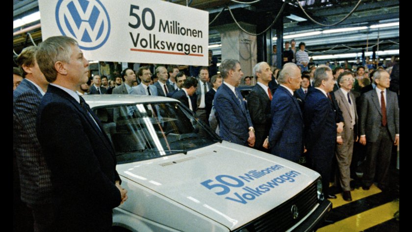 Filmstill zum Film DER VW-KOMPLEX von Hartmut Bitomsky, 1988