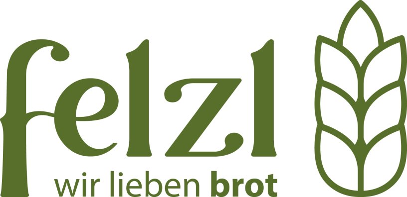 Logo von Felzl. Wir lieben Brot!