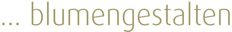 Blumengestalten Logo
