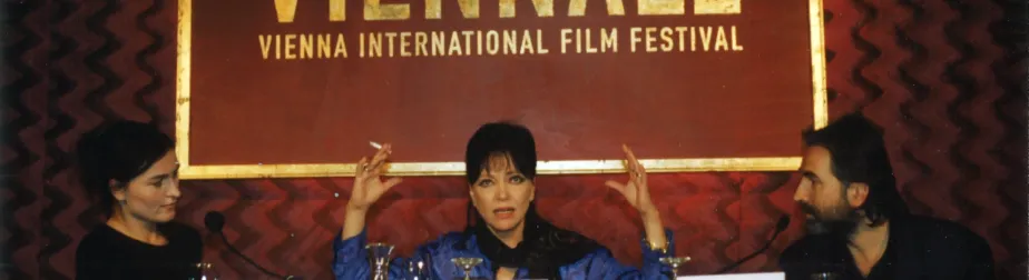 Anna Karina, Astrid Ofner & Hans Hurch Viennale 1998