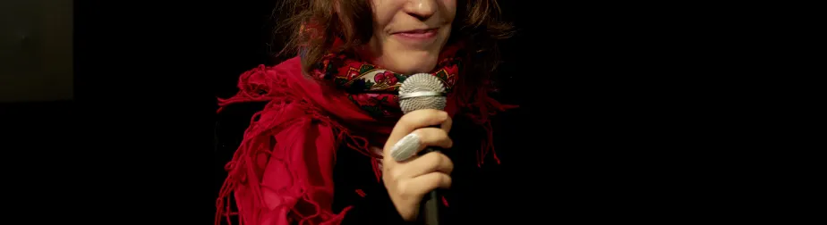 Regisseurin Isabel Pagliai beim Screening ihres Programms mit den Filmen ISABELLA MORRA, ORFEO und TENDRE  im Filmmuseum / Director Isabel Pagliai at the screening of her program with the films ISABELLA MORRA, ORFEO and TENDRE at Filmmuseum