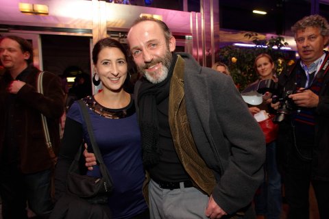 Karl Markovics & his wife Stephanie Taussig Viennale 2009