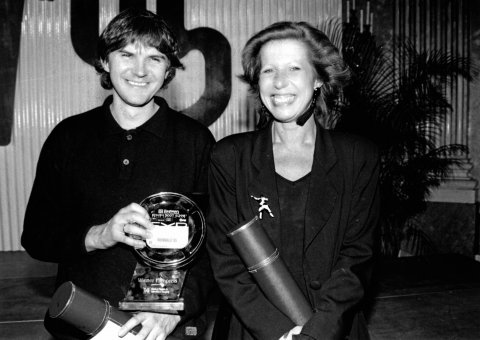 Gewinner Wiener Filmpreis, Michael Glawogger & Susanne Freund Viennale 1995