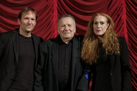 Rainer Frimmel, Alois Schmutzer und Tizza Covi (AUFZEICHNUNGEN AUS DER UNTERWELT) im Gartenbaukino / Rainer Frimmel, Alois Schmutzer and Tizza Covi (AUFZEICHNUNGEN AUS DER UNTERWELT) at the Gartenbaukino