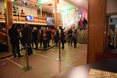 Bei der Abschlussgala der Viennale 2020 im Gartenbaukino / At the closing gala of Viennale 2020 at Gartenbaukino