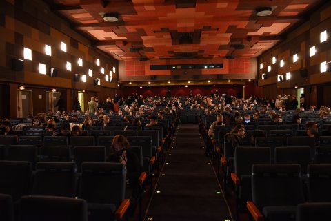 Bei der Abschlussgala der Viennale 2020 im Gartenbaukino / At the closing gala of Viennale 2020 at Gartenbaukino