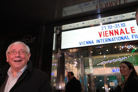Terence Davies bei der Eröffnung der Viennale 2021 | Terence Davies at the Opening of the Viennale 2021