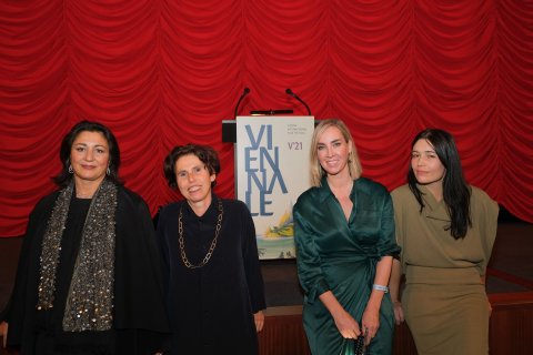 Veronica Kaup-Hasler, Eva Rotter, Nadja Bernhard und Eva Sangiorgi | Veronica Kaup-Hasler, Eva Rotter, Nadja Bernhard and Eva Sangiorgi 
