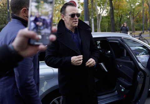 Matt Dillon (LAND OF DREAMS) kommt am Gartenbaukino an | Matt Dillon (LAND OF DREAMS) arrives at Gartenbaukino