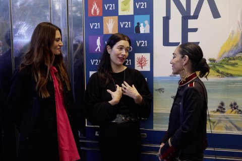 Roberta Mastromichele, Eva Sangiorgi & Shirin Neshat (LAND OF DREAMS)