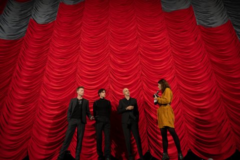 Thomas Reider (DREHBUCH/GROSSE FREIHEIT), Thomas Prenn (SCHAUSPIEL/GROSSE FREIHEIT) und Sebastian Meise (REGIE/GROSSE FREIHEIT) | Thomas Reider (SCRIPT/GROSSE FREIHEIT), Thomas Prenn (ACTOR/GROSSE FREIHEIT) and Sebastian Meise (DIRECTOR/DIE GROSSE FREIHEIT)
