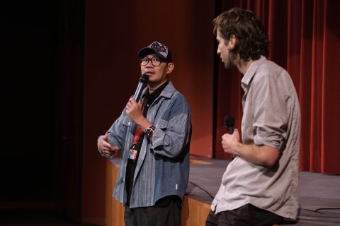 Chong Keat Aun (WU YUE XUE) und Moderation Christoph Rainer