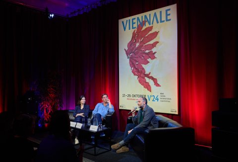 Gespräch mit Miguel Gomes und Maureen Fazendeiro (GRAND TOUR), Viennale Zentralino