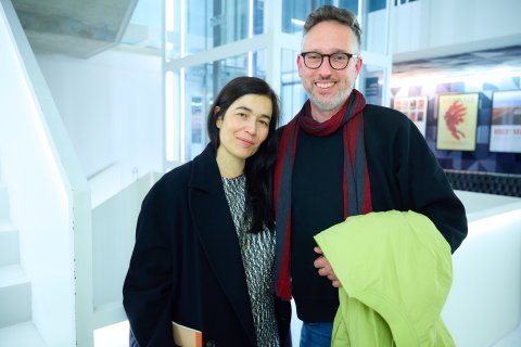 Eva Sangiorgi und Norman Shetler, Viennale Zentralino