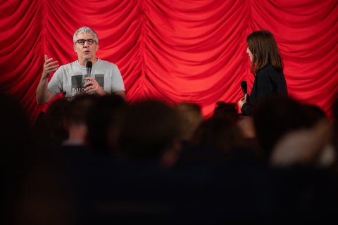 Alain Guiraudie (MISÉRICORDE) und Moderation Karin Schiefer, Gartenbaukino
