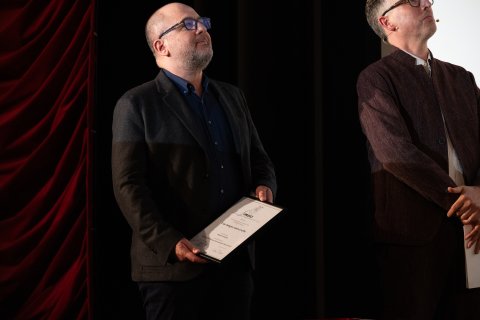 FIPRESCI Jurysprecher Engin Ertan und Moderation Norman Shetler