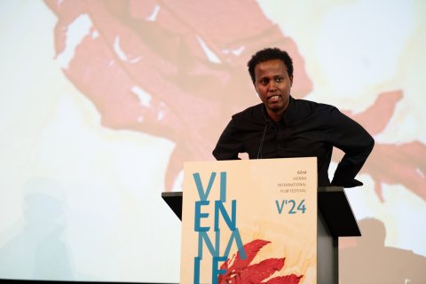 Wiener Filmpreis Preisträger Mo Harawe (THE VILLAGE NEXT TO PARADISE)