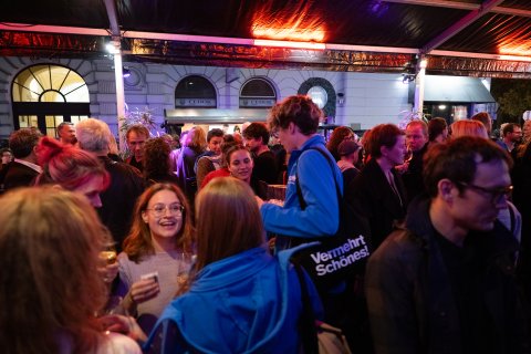 Abschlussfest im Gartenbaukino