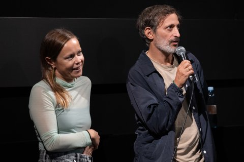 Beatrice Gibson und Nick Gordon (DA QUALCHE PARTE NELLA TUA BOCCA), Filmmuseum
