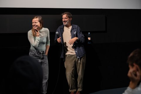 Beatrice Gibson und Nick Gordon (DA QUALCHE PARTE NELLA TUA BOCCA), Filmmuseum