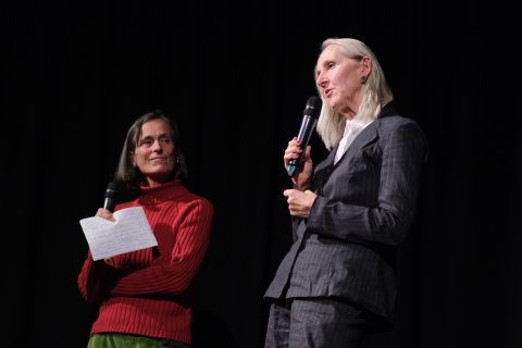 Moderation Erna Cuesta und Angela Summereder (B WIE BARTLEBY ), Stadtkino im Künstlerhaus