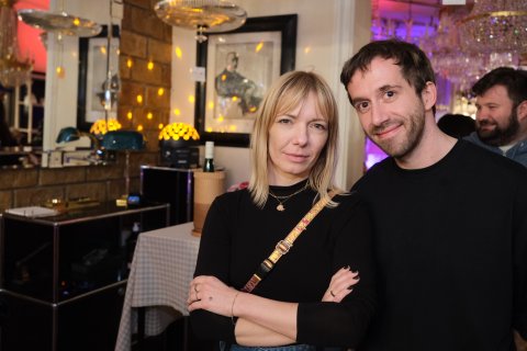 Elsa Kremser und Levin Peter, Lobmeyr Event