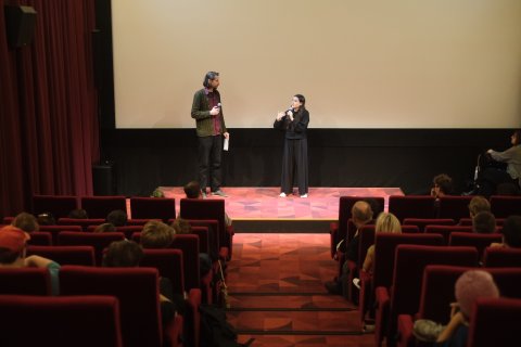 Moderation Christoph Rainer und Lilith Grasmug (SOME OF YOU FUCKED EVA), Metro, Kinosalon