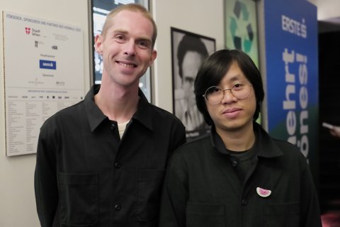 Nicolas Graux und Quý Minh Trương (TÓC, GIẤY VÀ NƯỚC…), Metro Kinokulturhaus