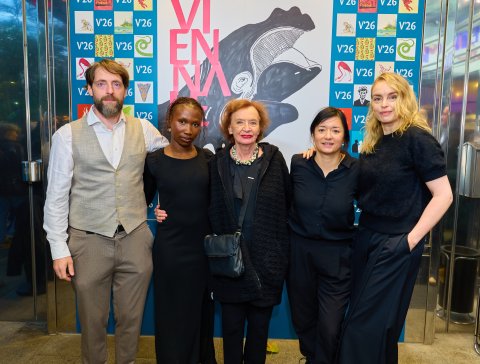 David Ketter, Precious Mariam Sanusi, Barbara Petritsch, Mariko Minoguchi und Nina Hoss (DIE ANDERE SEITE), Gartenbaukino