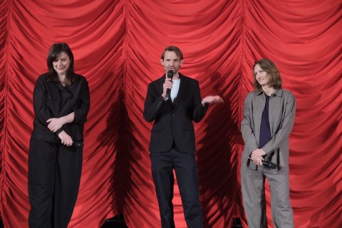 Sandra Wollner, David Bohun und Lixi Frank, Premiere EVERYTIME, Gartenbaukino