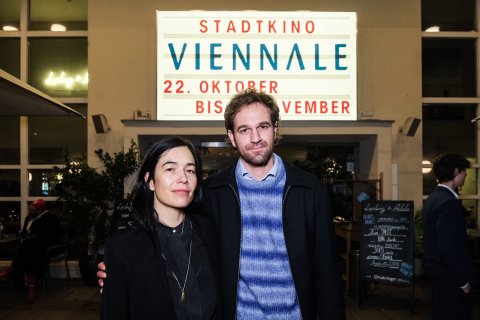 Festivaldirektorin Eva Sangiorgi und Manuel Wetscher (EKLIPSE), Stadtkino im Künstlerhaus
