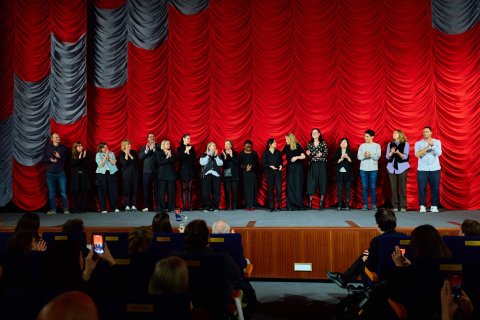 Premiere DIE ANDERE SEITE, Gartenbaukino