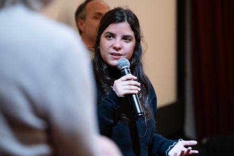 María Aparicio (A VECES ME ENTRA TRISTEZA, OTRAS VECES REBELIÓN), Metro Kinokulturhaus