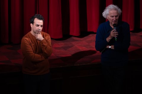 Hassen Ferhani (ALEA JACARANDAS) und Moderation Christian Fillitz, Metro Kinokulturhaus
