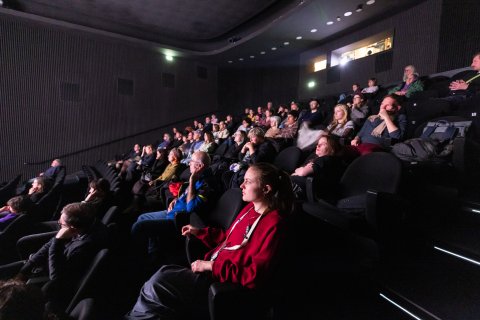 Screening THEY'RE HERE, Filmmuseum