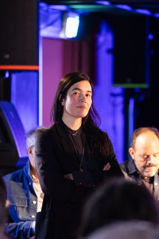 Festivaldirektorin Eva Sangiorgi, Roundtable, Viennale Zentrale im Funkhaus Wien