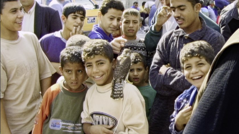 Filmstill of With Hasan in Gaza
